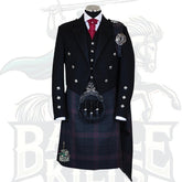 Ruby Dark Welsh Spirit Prince Charlie Outfit – Premium Celtic Formalwear by BattleOfKilts